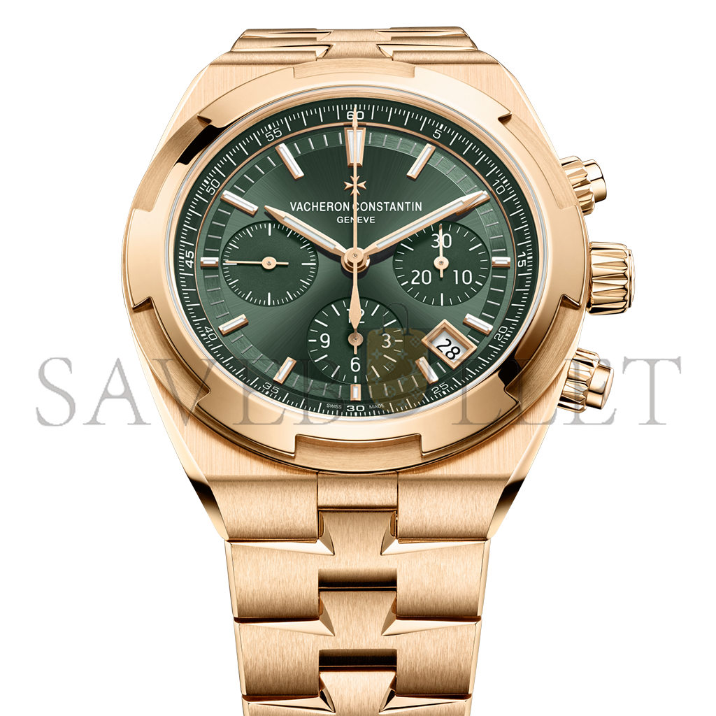 VACHERON CONSTANTIN OVERSEAS CHRONOGRAPH 42.5 MM PINK GOLD WATCH 5520V/210R-B966 VACHERON CONSTANTIN OVERSEAS CHRONOGRAPH 42.5 MM PINK GOLD WATCH 5520V/210R-B966
